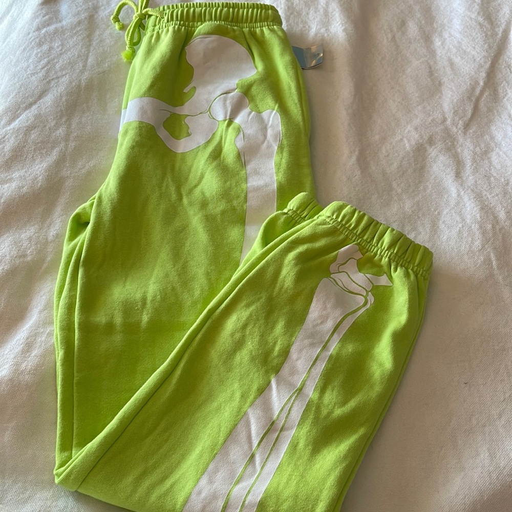 NWT - Super Cite Youth Skeleton Mighty Fine Sweatpants
